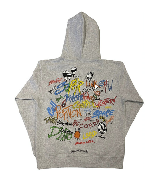 Chrome Hearts Hoodie Gray