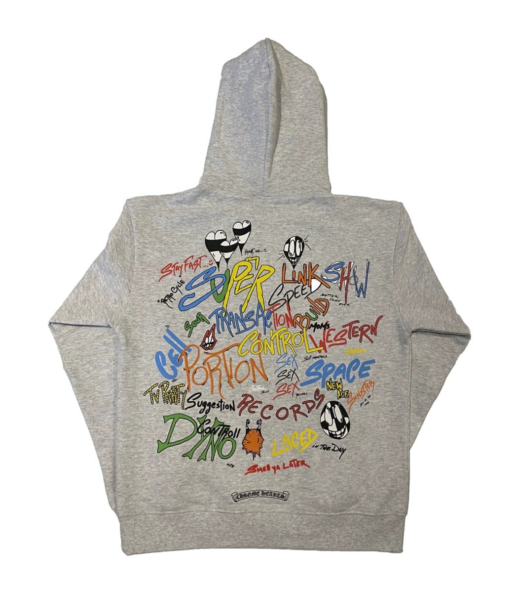 Chrome Hearts Hoodie Gray