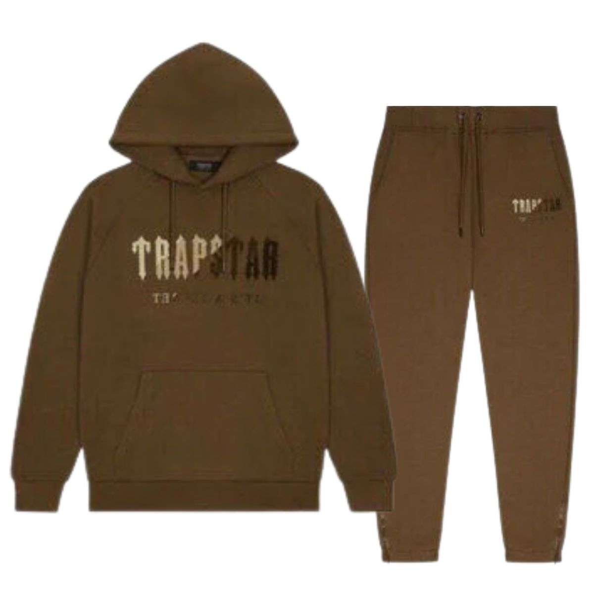 Trapstar Chenille Decoded Tracksuit Brown