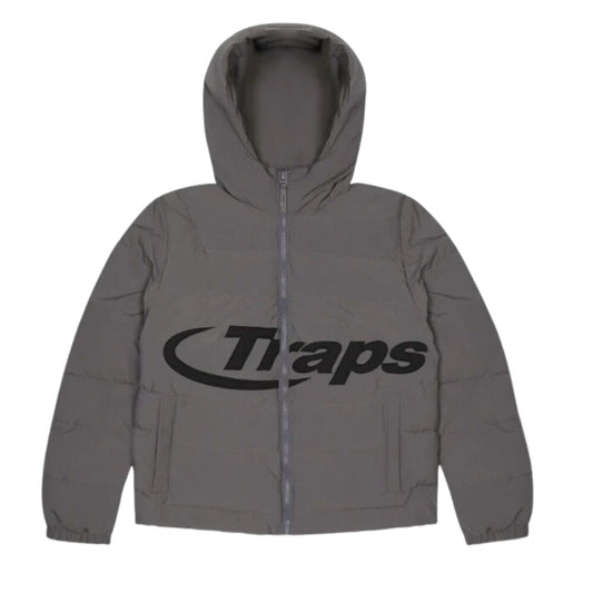 Trapstar Hyperdrive Hooded Jacket Gray